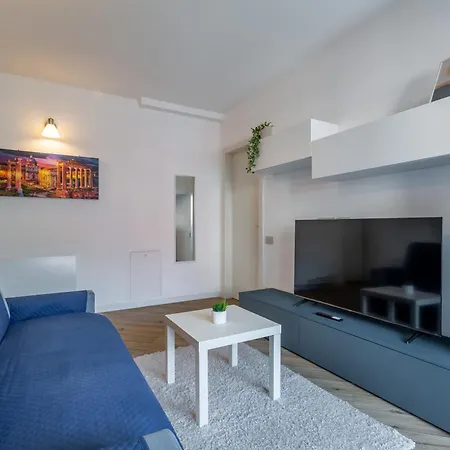 Aurealiving - Trastevere With Rooftop & Gym, Your Place In Apartment *