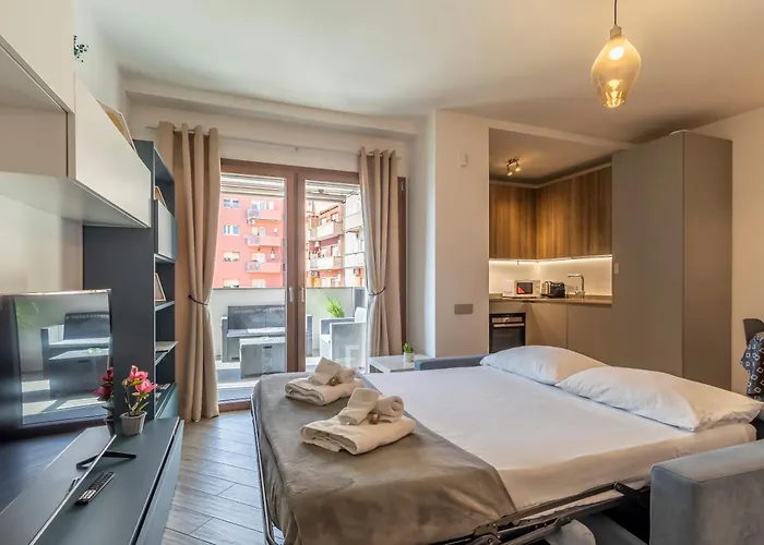 Aurealiving - Trastevere With Rooftop & Gym, Your Place In 公寓 *